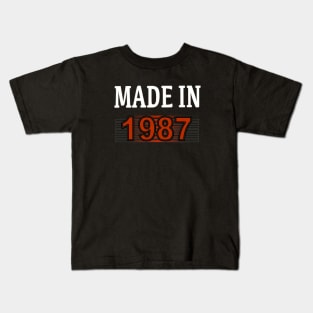 Made in 1987 Kids T-Shirt